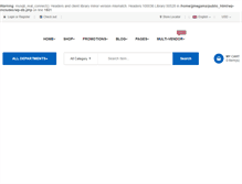 Tablet Screenshot of jjmegamall.com